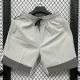 D2601 ON Gray Casual Short Pants
