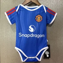 26-27 Man Utd Away Baby Infant Crawl Suit 26-27 Man Utd Away Baby Infant Crawl Suit