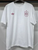 26-27 Spain White High Quality Casual T-Shirt (三叶草) 26-27 Spain White High Quality Casual T-Shirt (三叶草)