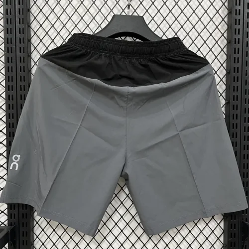 D2601 ON Dark gray Casual Short Pants