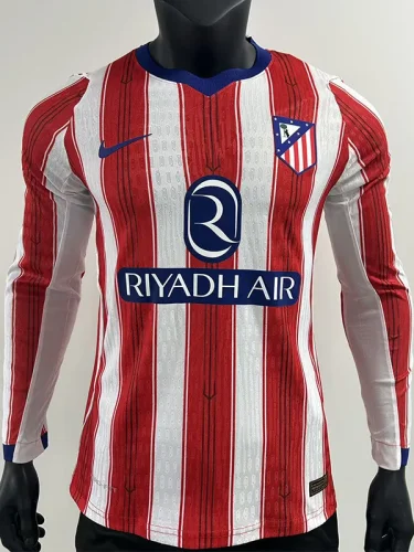 26-27 ATM Home Long Sleeve Player Version Soccer Jersey (长袖球员)
