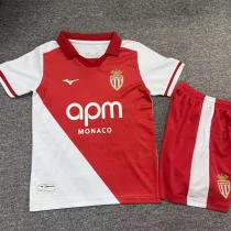 26-27 Monaco Home Kids Soccer Jersey 26-27 Monaco Home Kids Soccer Jersey
