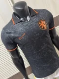 26-27 Netherlands Black Casual Edition Player Version Training shirts