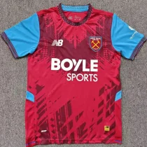 26-27 West Ham Home Fans Soccer Jersey 26-27 West Ham Home Fans Soccer Jersey