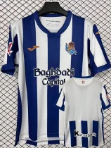 26-27 Real Sociedad Home Fans Soccer Jersey 26-27 Real Sociedad Home Fans Soccer Jersey