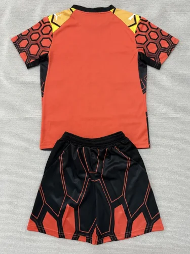 26-27 Marseille Orange Goalkeeper Kids Soccer Jersey