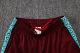 26-27 Portugal Brown Red Half Pull Tracksuit #B26073(半拉链)