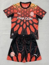 26-27 Marseille Orange Goalkeeper Kids Soccer Jersey 26-27 Marseille Orange Goalkeeper Kids Soccer Jersey