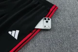 26-27 Man Utd Black Red Jacket Tracksuit