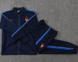 26-27 France Royal blue Jacket Tracksuit #A26069