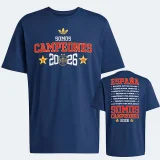 2026 Spain Royal blue Campeones High Quality T-Shirt