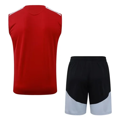 26-27 Spain Red Tank top and shorts suit #D26058