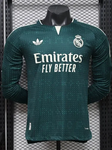 26-27 RMA Away Long Sleeve Player Version Soccer Jersey (长袖球员)