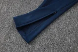 26-27 England Royal blue Half Pull Tracksuit (半拉链)