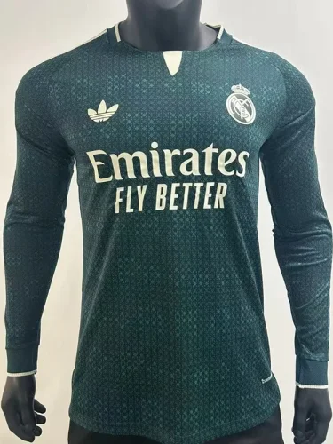 26-27 RMA Away Long Sleeve Player Version Soccer Jersey (长袖球员)