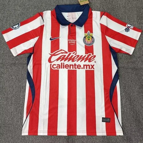 26-27 Chivas Guadalajara Home Fans Soccer Jersey