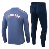 26-27 England Gray Half Pull Tracksuit (半拉链)