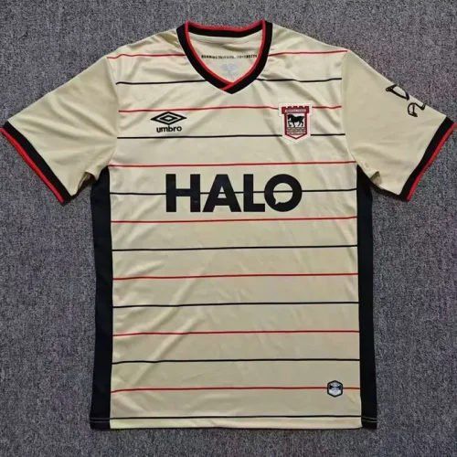26-27 Ipswich Away Fans Soccer Jersey