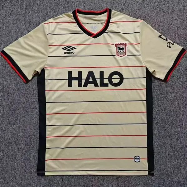 26-27 Ipswich Away Fans Soccer Jersey