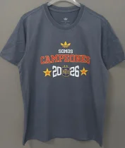 2026 Spain Dark gray Campeones High Quality T-Shirt (深灰)(三叶标) 2026 Spain Dark gray Campeones High Quality T-Shirt (深灰)(三叶标)