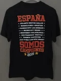 2026 Spain Black Campeones High Quality T-Shirt (三叶标)