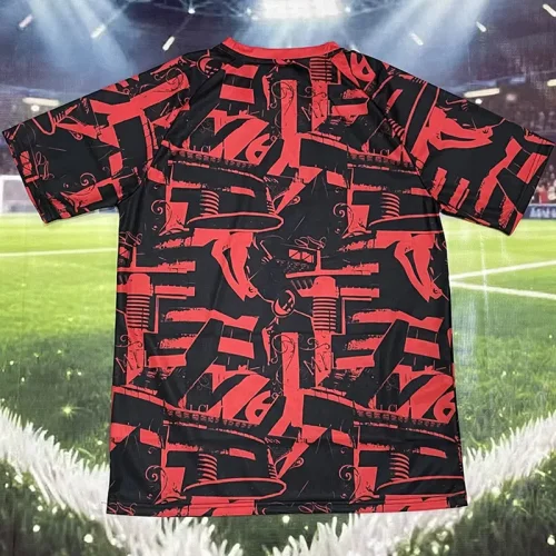 26-27 ACM Red Black Training shirts