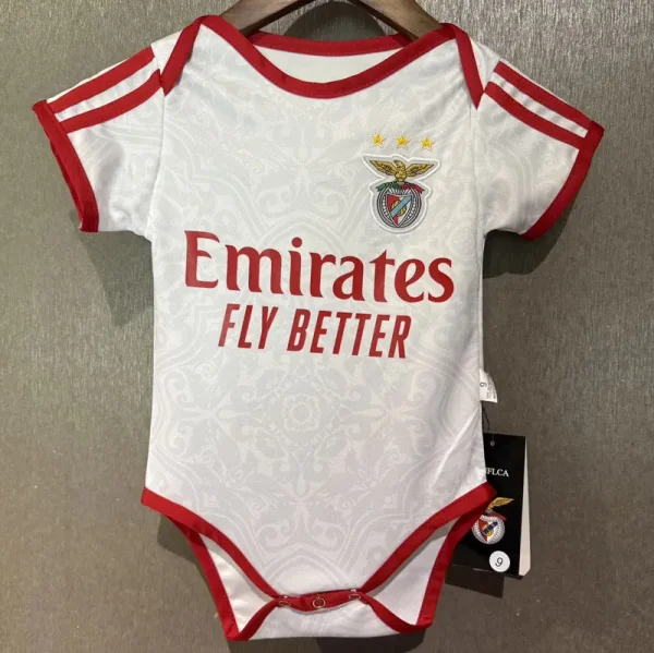 26-27 Benfica Away Baby Infant Crawl Suit