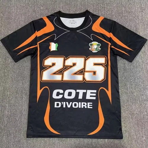 26-27 Ivory Coast Black 225 Special Edition Training shirts