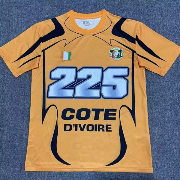 26-27 Ivory Coast Yellow 225 Special Edition Training shirts