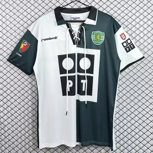2002-2003 Sporting Lisbon Third Retro Soccer Jersey