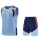 26-27 Bayern Gray Blue Tank top and shorts suit