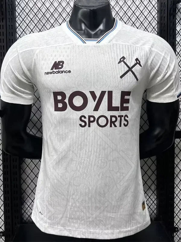 26-27 West Ham Away Player Version Soccer Jersey