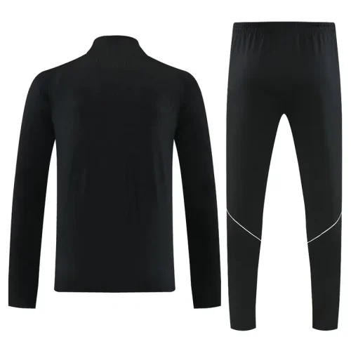 26-27 ATM Black Half Pull Tracksuit (半拉链)
