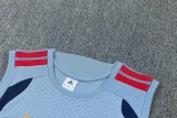 26-27 Bayern Gray Blue Tank top and shorts suit