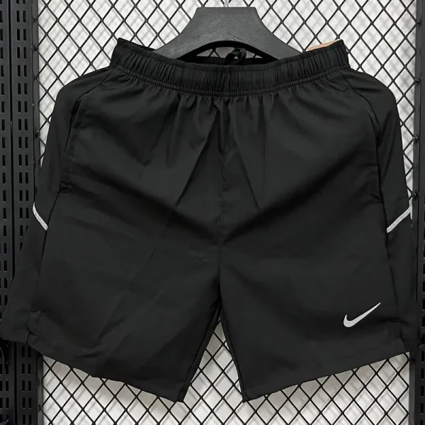 D340 NK Black Casual Short Pants