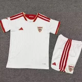 26-27 Sevilla Home Kids Soccer Jersey
