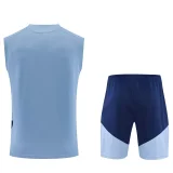 26-27 Bayern Gray Blue Tank top and shorts suit
