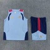 26-27 Bayern Gray Blue Tank top and shorts suit