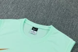 26-27 France Light green Tank top and shorts suit