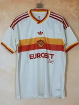 26-27 Roma White Fans Soccer Jersey