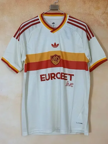 26-27 Roma White Fans Soccer Jersey