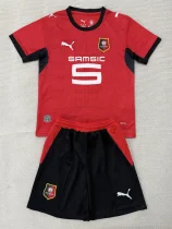 26-27 Stade Rennais Home Kids Soccer Jersey 26-27 Stade Rennais Home Kids Soccer Jersey