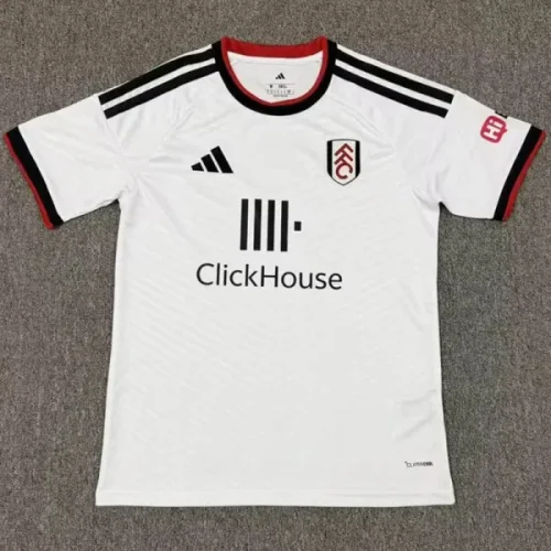 26-27 Fulham Home Fans Soccer Jersey