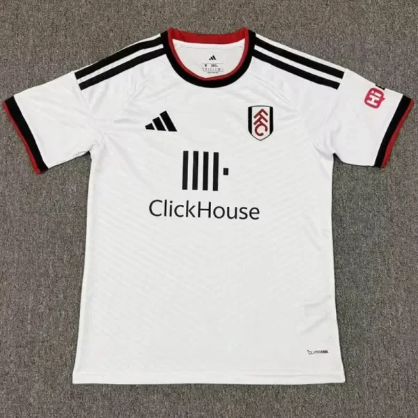 26-27 Fulham Home Fans Soccer Jersey