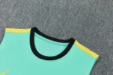 26-27 Brazil Jordan Light green Tank top and shorts suit
