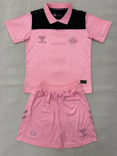 26-27 Sunderland Away Kids Soccer Jersey