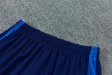 26-27 INT Fancy blue Tank top and shorts suit