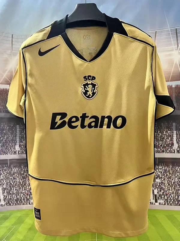 26-27 Sporting Lisbon Away Fans Soccer Jersey