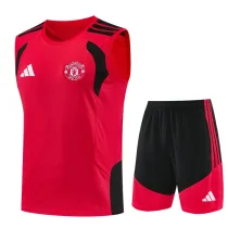 26-27 Man Utd Red Tank top and shorts suit 26-27 Man Utd Red Tank top and shorts suit