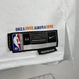 22-23 Knicks ANUNOBY #8 White Top Quality Hot Pressing NBA Jersey